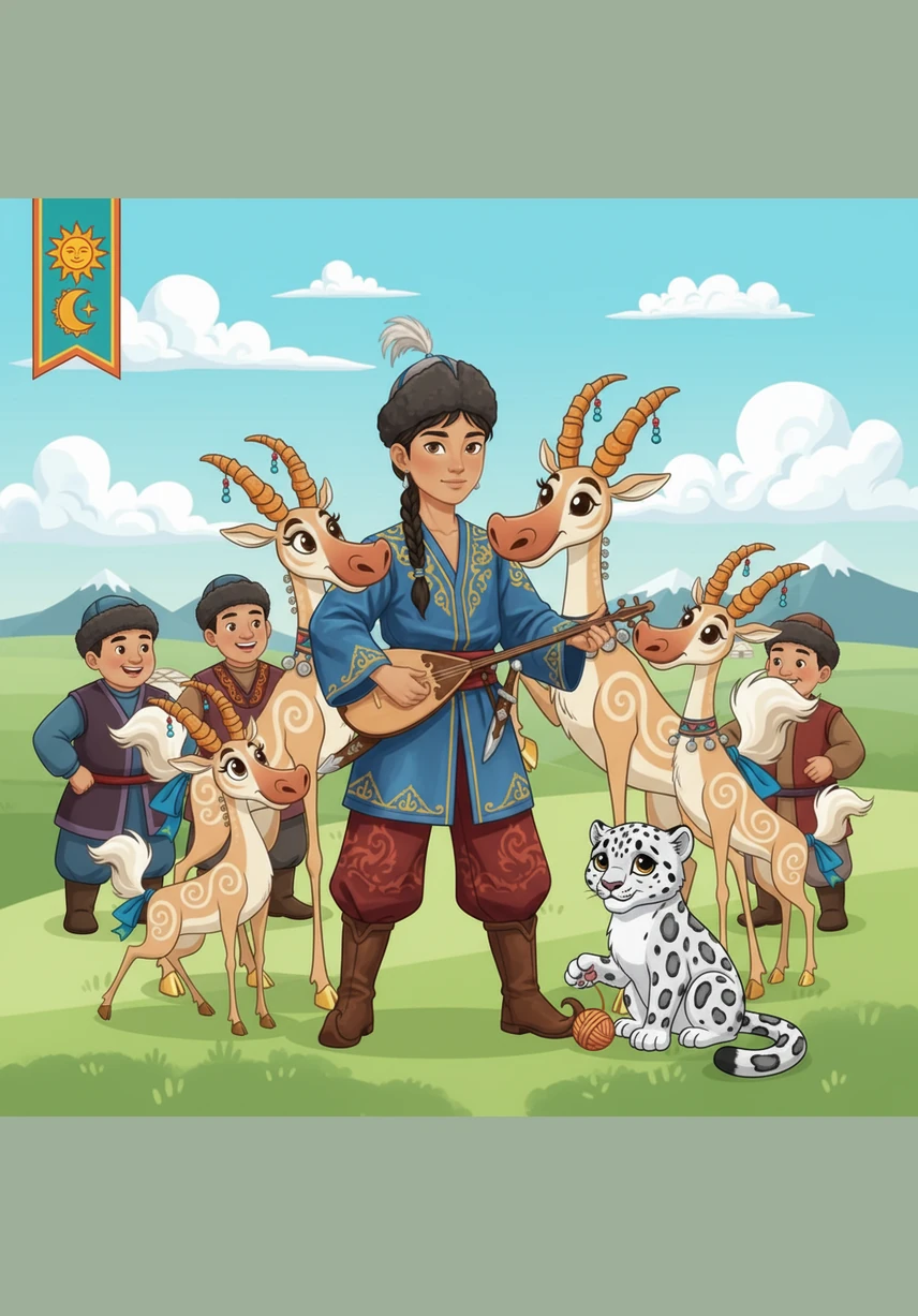 Келесі күні Алмас достарын жинап, оларға Қызыл кітаптың сырын және табиғаттың аманатын айтып берді. Балалар қол ұстасып, туған жердің әр тасын, әр талын қорғауға және аялауға бірге серт берді.