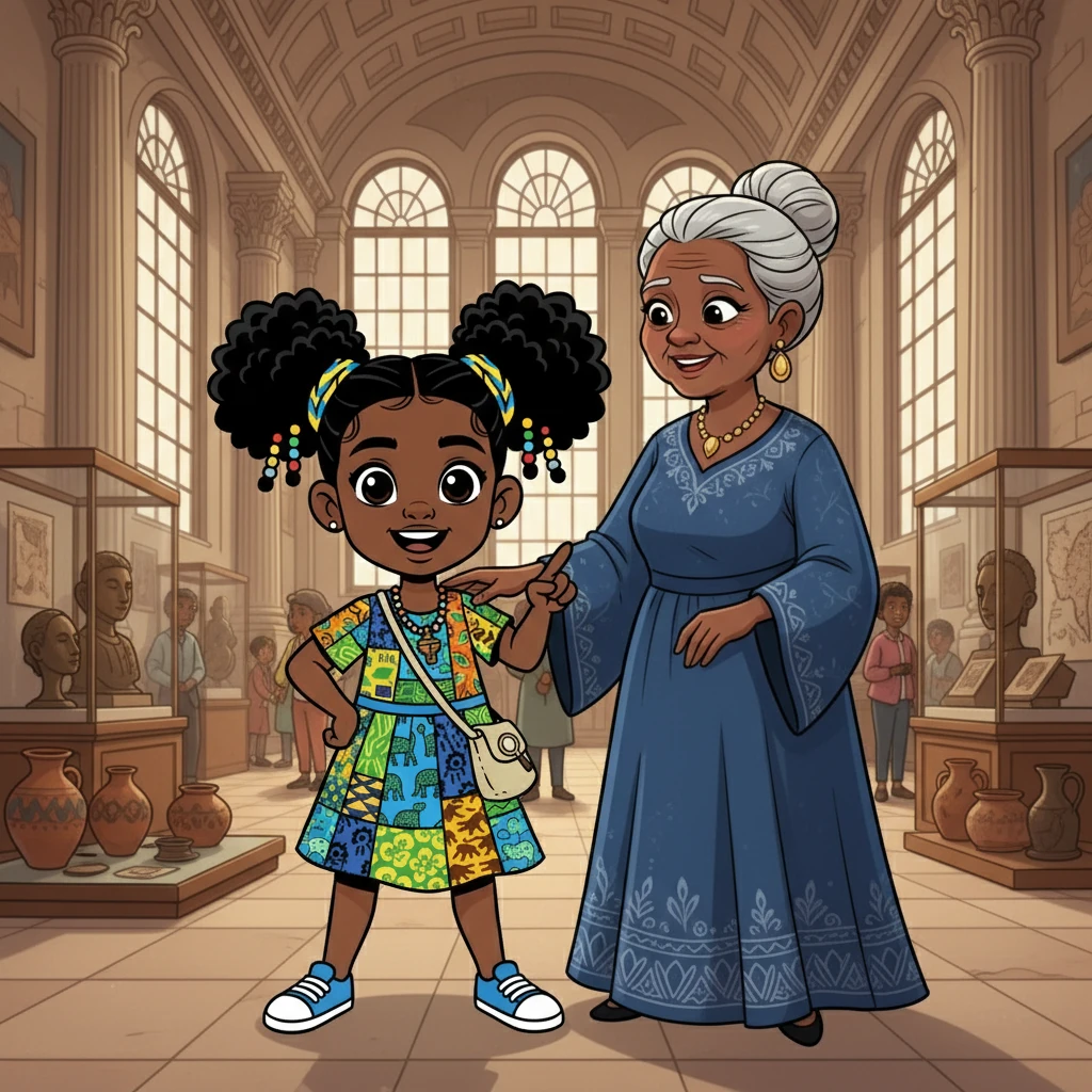 Back in the main hall, Olokun told Ada, "Remember, young one, the strength of our culture lies in our unity and respect for our heritage." Ada smiled, knowing she would always cherish the lessons and the memories. She promised herself to never stop exploring the history that made her proud to be Nigerian.