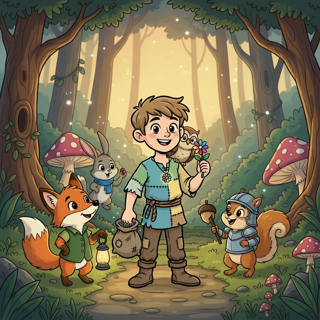 Ao longo do caminho, Rafael encontrou novos amigos, que o ajudaram em sua missão. Juntos, eles compartilharam alegria, superaram medos e aprenderam a importância da amizade.