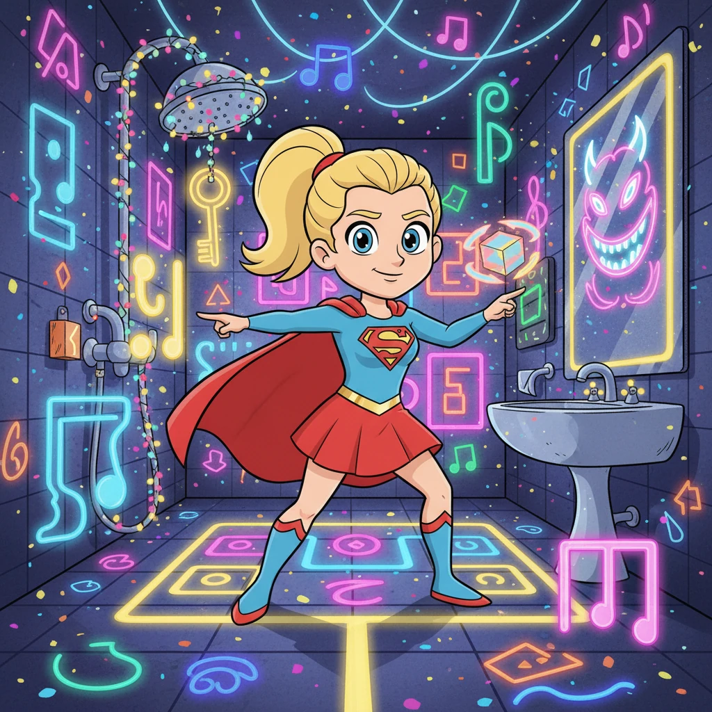 Super Stella's Rave Room Riddle! - adventure