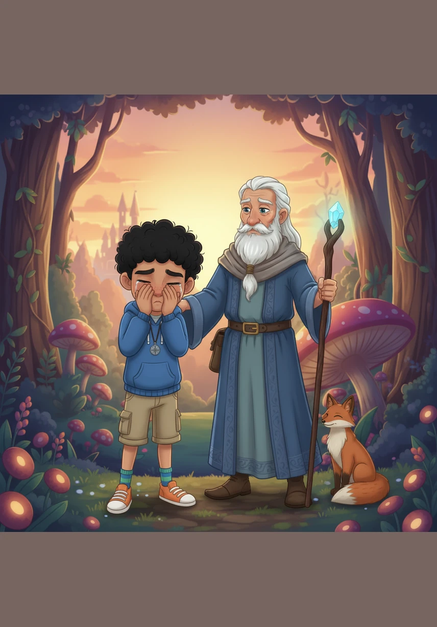 The young man was deeply moved by God's words and wept bitterly, declaring his repentance and his sincere desire to change for the better. From that moment on, his life transformed as he filled his days with prayer and helping others.