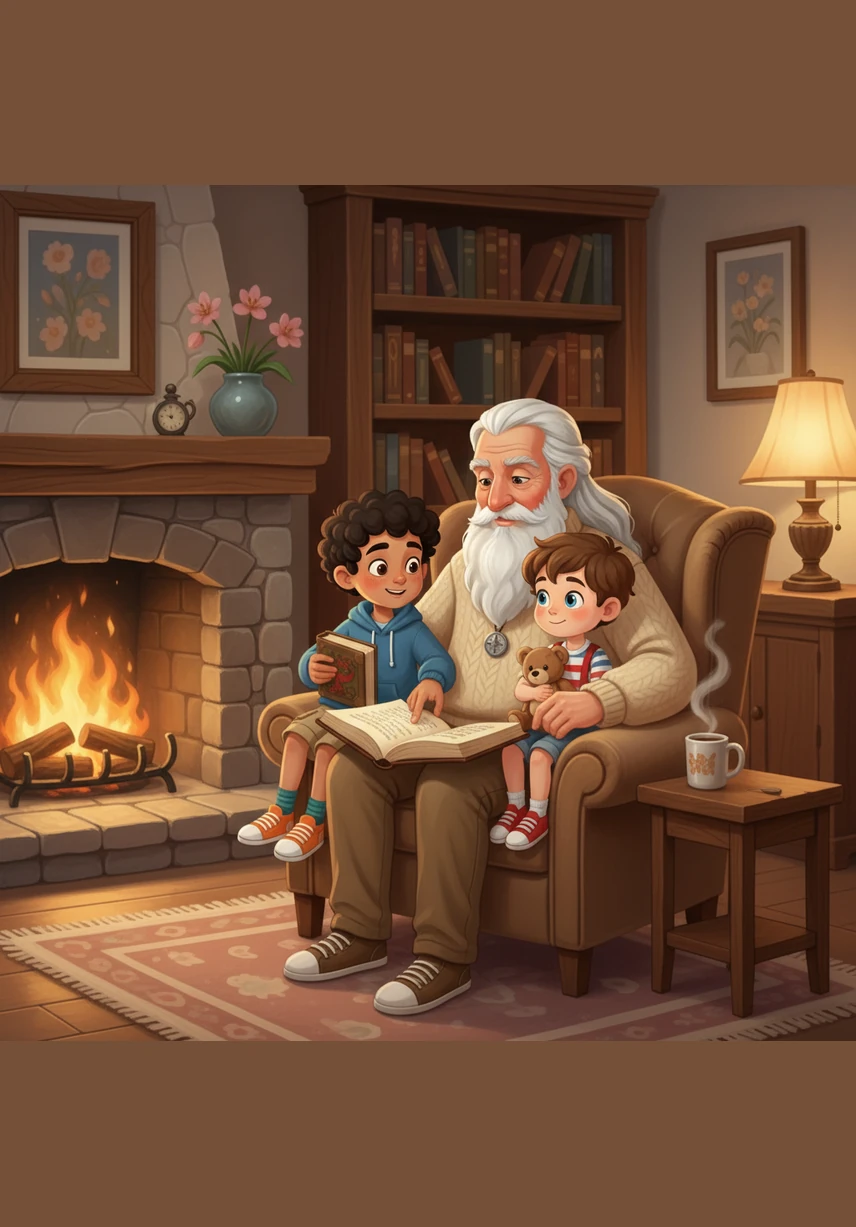 The grandfather emphasized to his grandsons that Ramadan is not just about fasting from food, but also about fasting from anger, lying, and harm. He explained that a sincere prayer on Laylat al-Qadr can change a person's life forever.