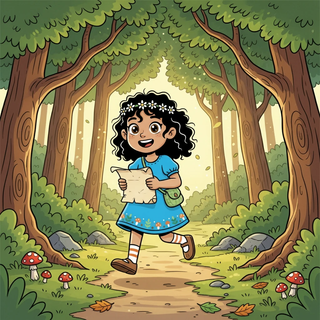 Elara and the Whispering Woods