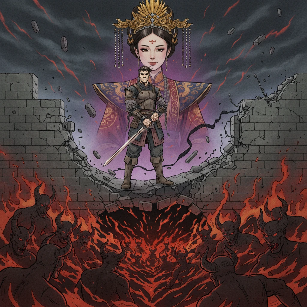 Преданный Страж: Падение Стены Ци - Fantasy stories