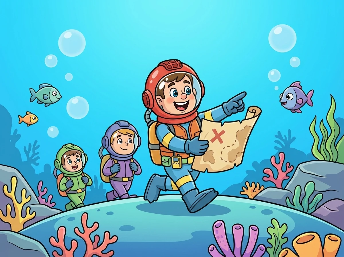 Ricardo decidiu organizar uma expedição. Ele reuniu uma pequena equipe e partiu em direção ao ponto marcado no mapa, determinado a desvendar o mistério.