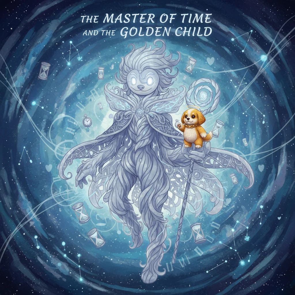 The Master of Time and the Golden Child - fairy-tale