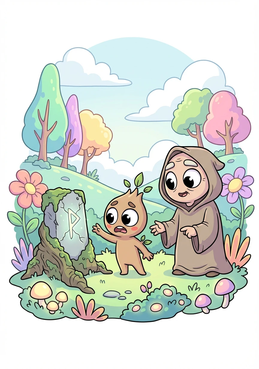 The Watcher reveals that the land is suffering from forgotten traditions and wounded spirits. He asks for Wisp's help in restoring balance and healing the sacred places.