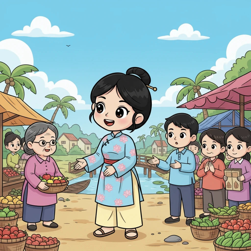 Tin đồn về cô gái trẻ tốt bụng lan truyền khắp chợ. Nhiều người tìm đến Thị Cách để nhờ giúp đỡ, từ việc buôn bán đến giải quyết những mâu thuẫn nhỏ. Nàng luôn lắng nghe và đưa ra lời khuyên chân thành, trở thành "người bạn của mọi nhà".