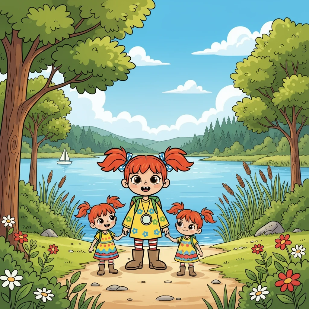 Odważna Hania broni swoich młodszych sióstr - family