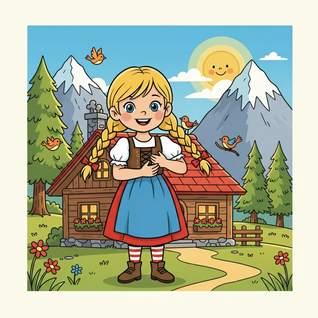 Heidi und Blümchens Abenteuer - friendship