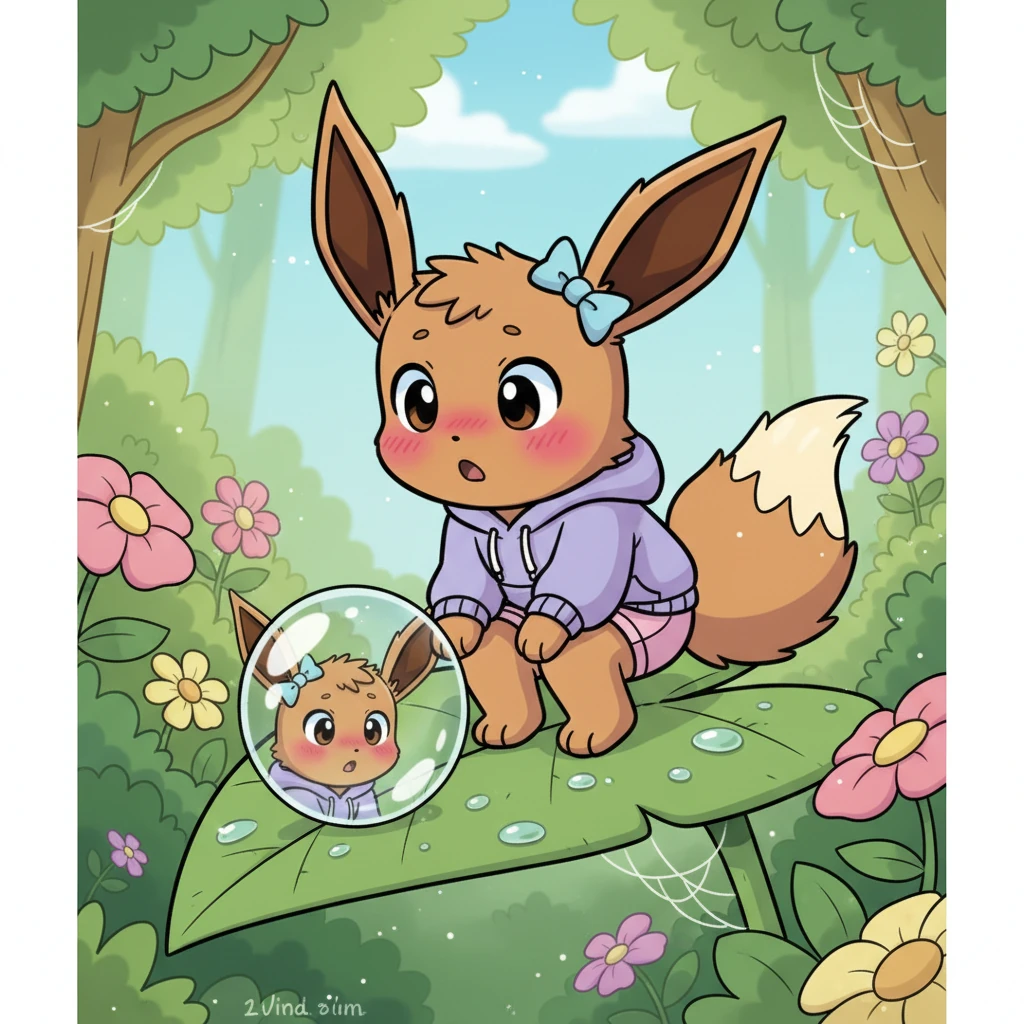 One morning, catching her reflection in a dewdrop, Bianca gasped softly, her eyes widening. Her form had undeniably blossomed, a lushness she hadn't possessed before. A mix of embarrassment and a strange thrill coursed through her, making her cheeks burn a deeper shade of pink.