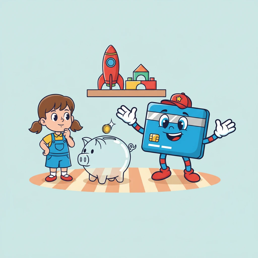 One day, Debbie decided to buy a new toy, but she remembered Cam's lessons. She thought about her budget and decided to save for it. Cam beamed with pride as she made a smart choice.