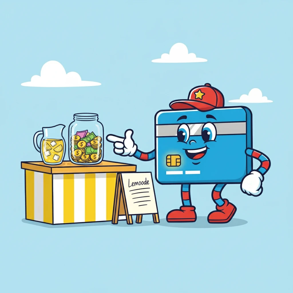 Debbie started a small lemonade stand, earning her own money. She proudly showed Cam her earnings, carefully organized in a little jar. She was learning the value of hard work and delayed gratification.