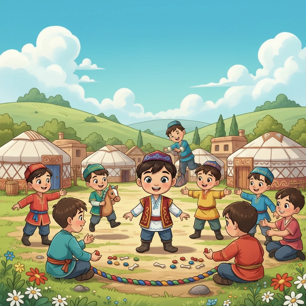 Сол күннен бастап, Асыл және оның достары ұлттық ойындарды ұмытпай, оларды жаңа достарына үйретті. Олар өз мәдениетін сақтап, болашақ ұрпаққа жеткізуге уәде етті.