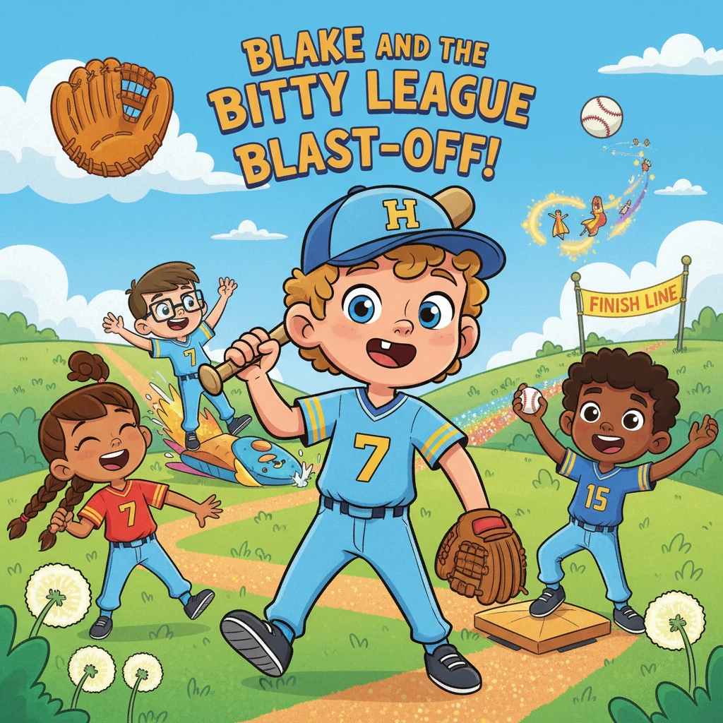 Blake and the Bitty League Blast-Off! - 友情故事