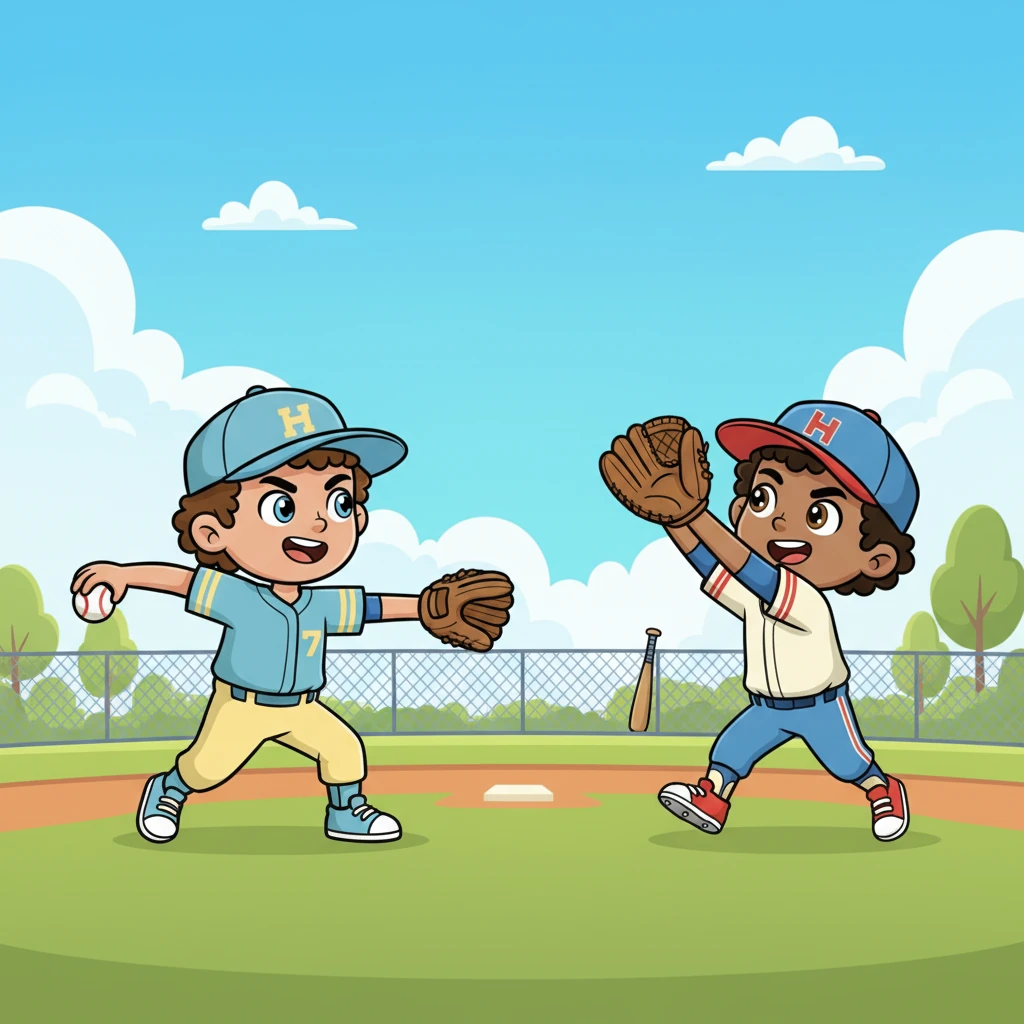 Blake and Shawn absolutely adored baseball. They spent hours practicing throws and catches, their faces alight with pure joy and determination.