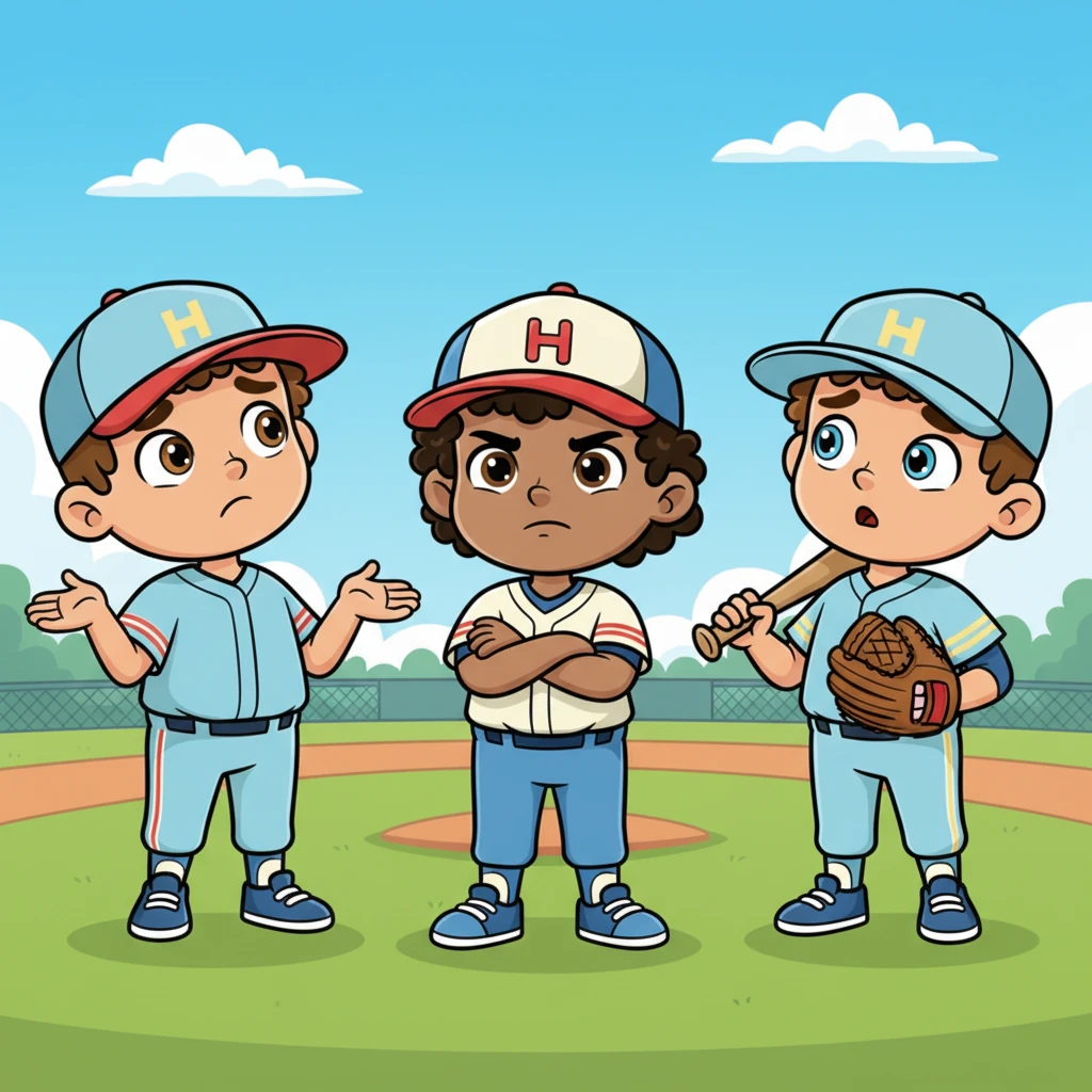 Ricky shrugged his shoulders, muttering, "I don't know." Sam flat-out said "no," while Blake, looking puzzled, asked, "Yes, but why aren't you guys excited?"