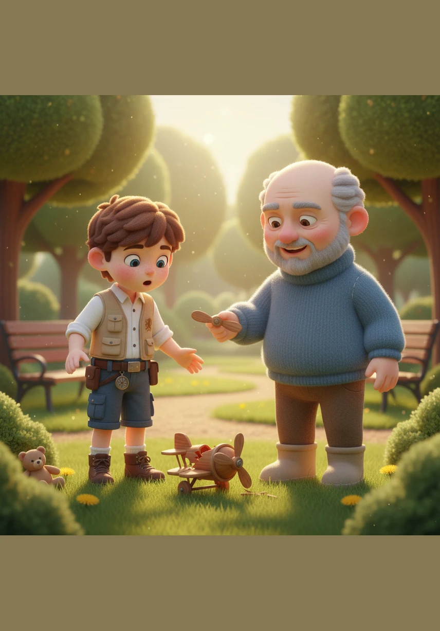 Returning to the park, Leo didn't grab the toys this time; instead, he held out his favorite ball for a lonely girl to share. Soon, a group of children joined in, and the sound of happy games replaced the silence of the playground.