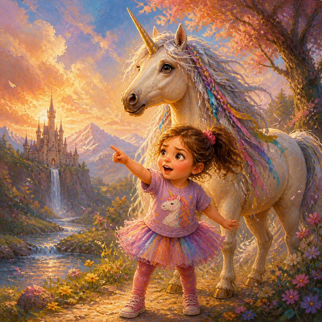 Nina i Magiczny Jednorożec - fairy-tale