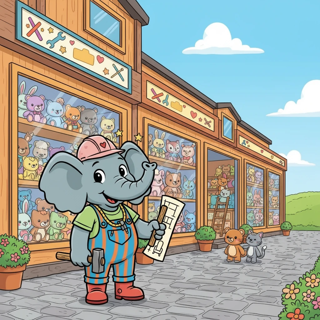 Ella's Emporium thrived, and Ella was overjoyed by her success. She had plans to expand, dreaming of even bigger and better things for the future. Her heart was full, knowing she had created something truly special for all the stuffies.