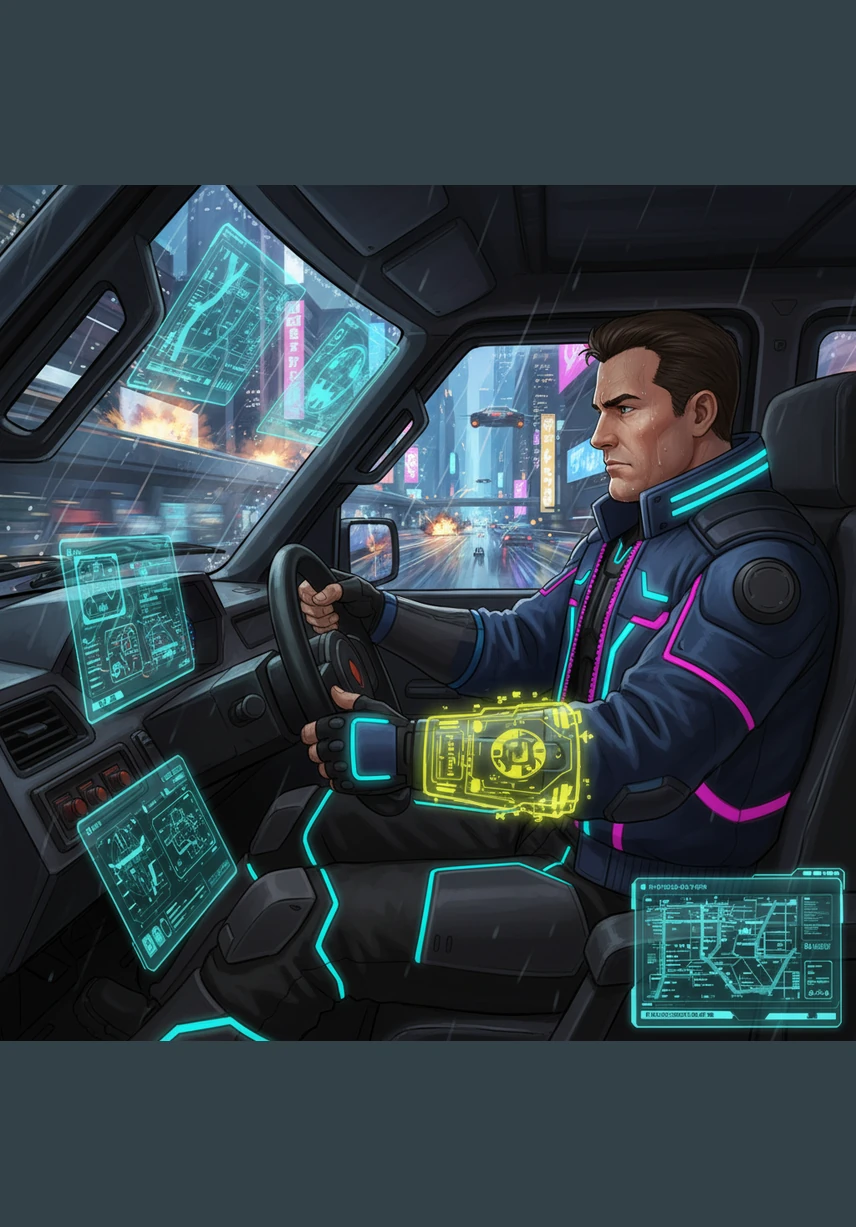 Matthew’s SUV navigates through streets littered with fallen branches and downed power lines as he races toward the Henderson residence. Kasey and Kimberly hold hands in the backseat, praying for their younger brother’s safety. The sky is a chaotic swirl of grey and black, but Matthew refuses to slow down.