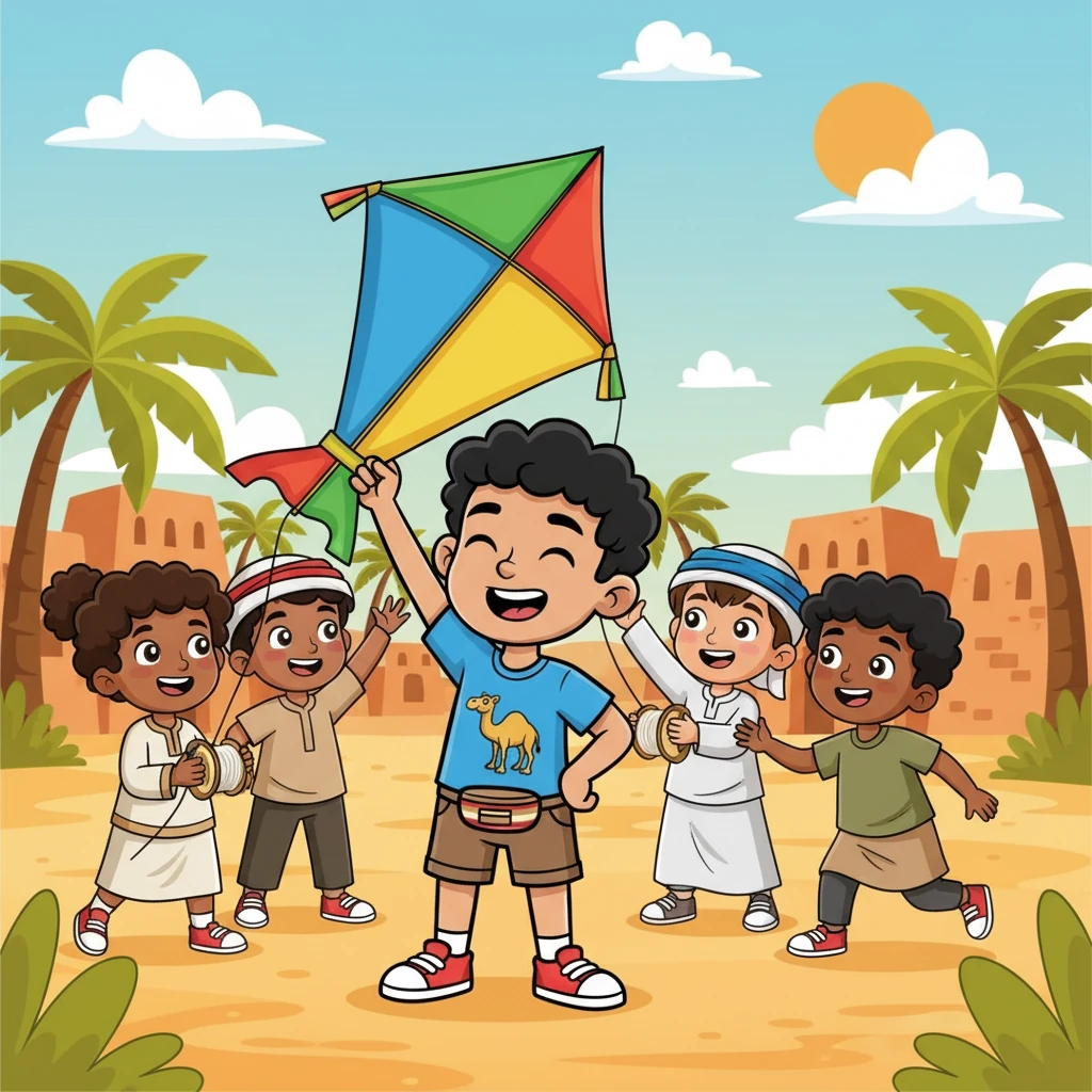 منذ ذلك اليوم، لعب سامي وأصدقاؤه معًا دائمًا، وتعلموا أن العمل معًا يجعل كل شيء أسهل وأكثر متعة.