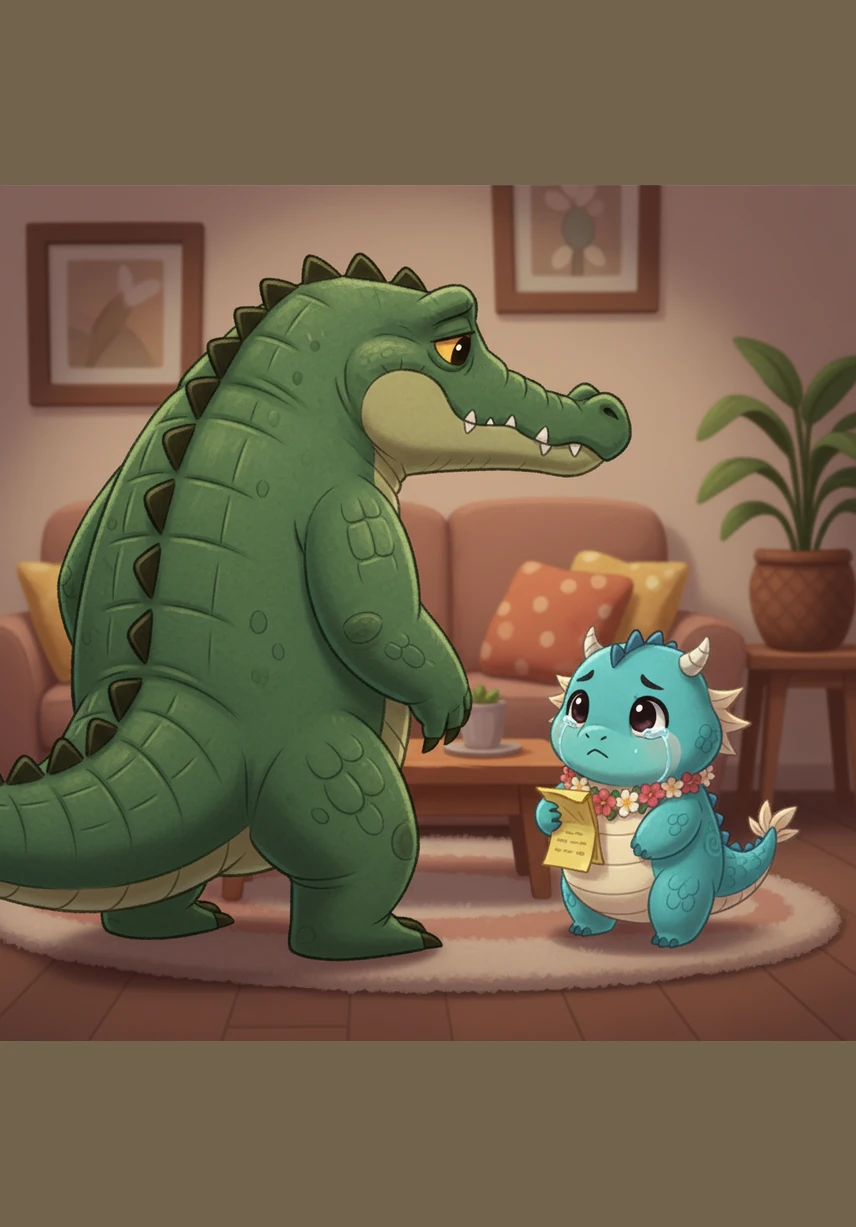 Makara was shocked and refused to hurt his friend, but his wife grew stubborn and insisted she would not eat until she had the monkey's heart. Feeling pressured and torn between his wife and his friend, the crocodile eventually gave in to her demands.