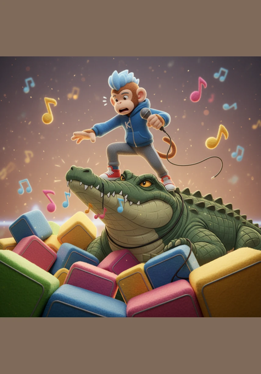 Kapi’s heart raced with fear, but he didn't panic and instead thought of a clever plan. He told Makara that he had left his heart safely in a hollow of the jamun tree and that they must go back to get it.