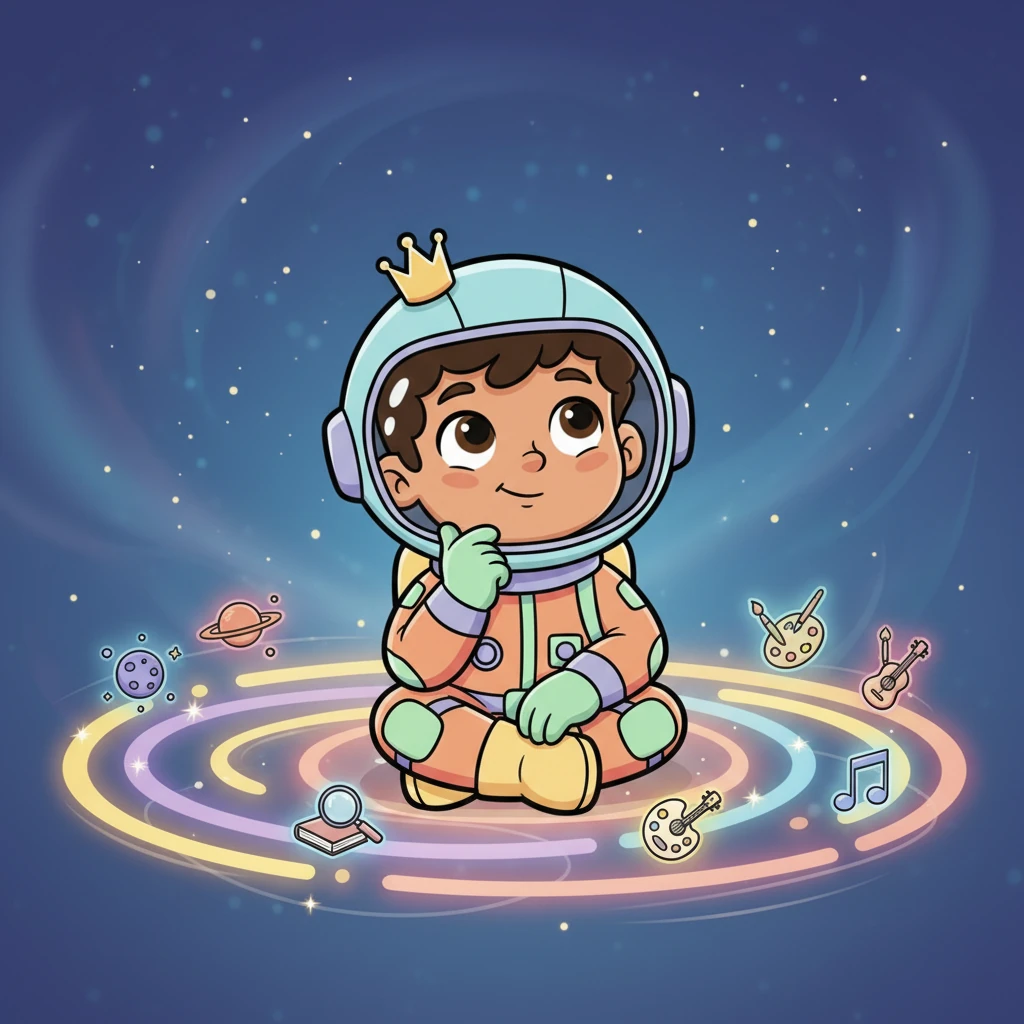 Pip sat amidst glowing representations of all the paths he had explored, a thoughtful, happy expression on his face. He wondered which wonderful way he would choose to follow forever.