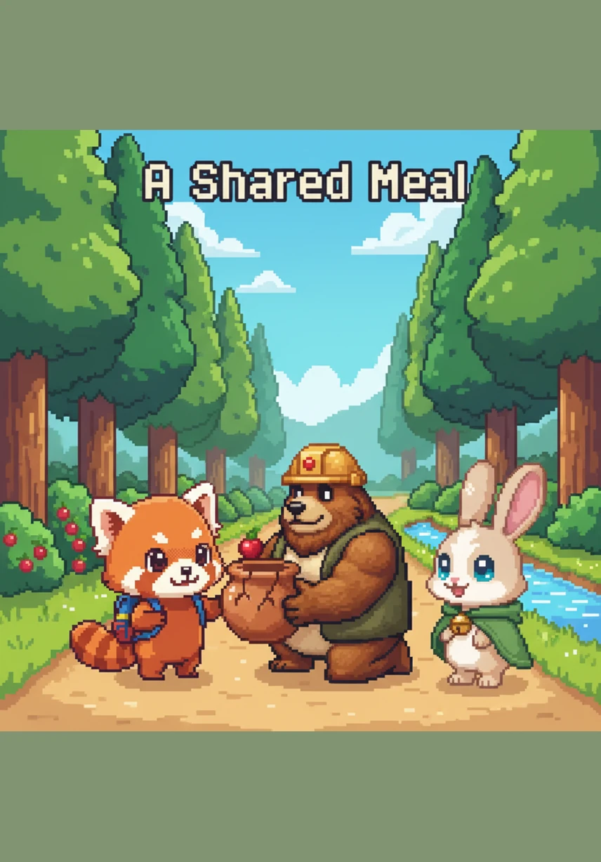 路边开满了美丽的红花和蓝花，它们按照一朵红、一朵蓝、一朵红、一朵蓝的规律整齐排列，小皮发现了奇妙的排序规律。