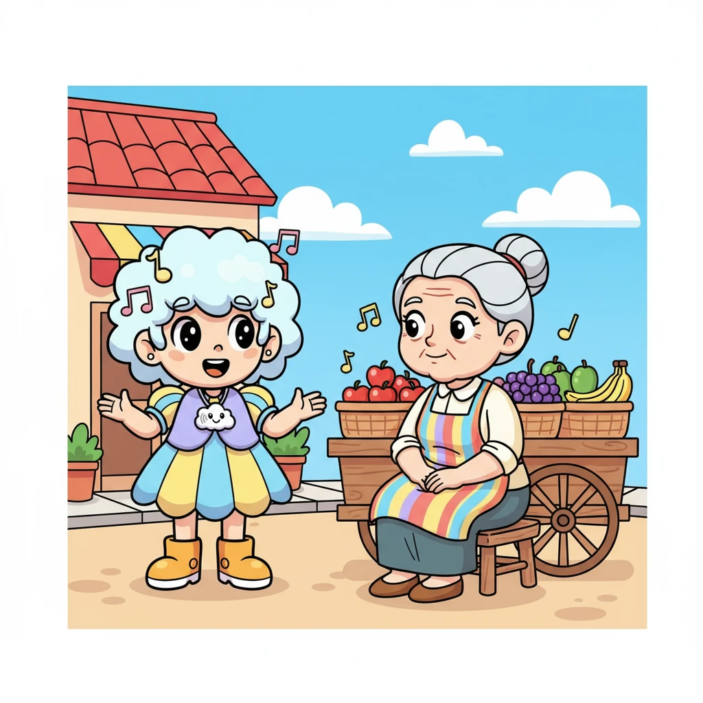 Kinabukasan, ikinuwento ni Lira ang kanyang nakita sa isang matandang babae na nagtitinda ng prutas sa kanto. Ang matanda, na may ngiti sa labi at payapa ang mukha, ay tahimik na nakinig habang inilalatag ang kanyang makukulay na prutas.