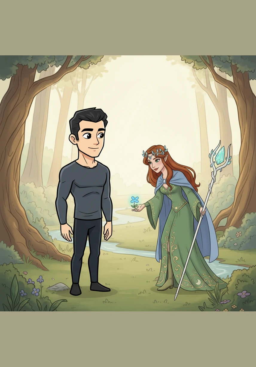 As the years turned, Elias watched Elara move through life with a grace that felt like a quiet melody. To him, she was a masterpiece of kindness and spirit, someone who could truly do no wrong in his eyes.