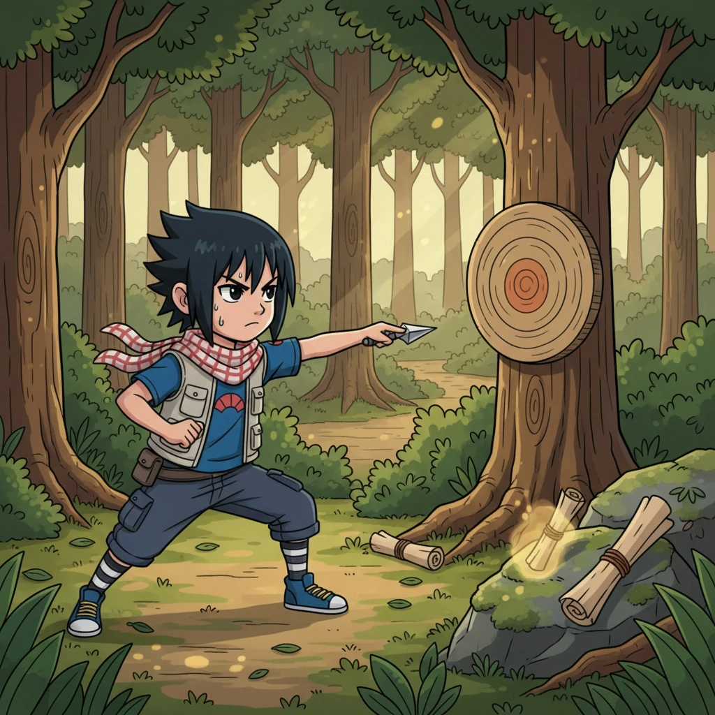 The Ninja Swap Scroll - Fantasy stories