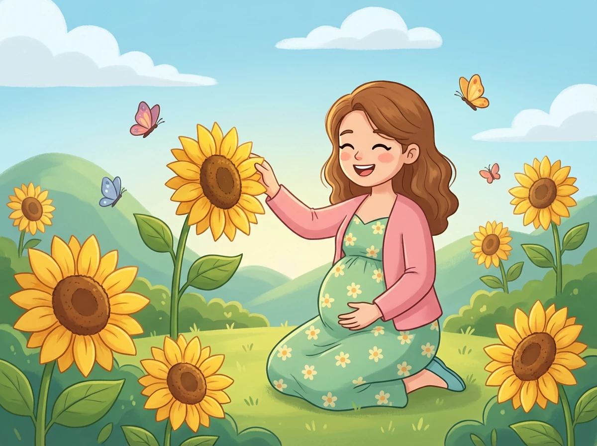 Sofia corse a comprare un piccolo regalo per il futuro nipotino: un orsetto di peluche con un fiocco azzurro.