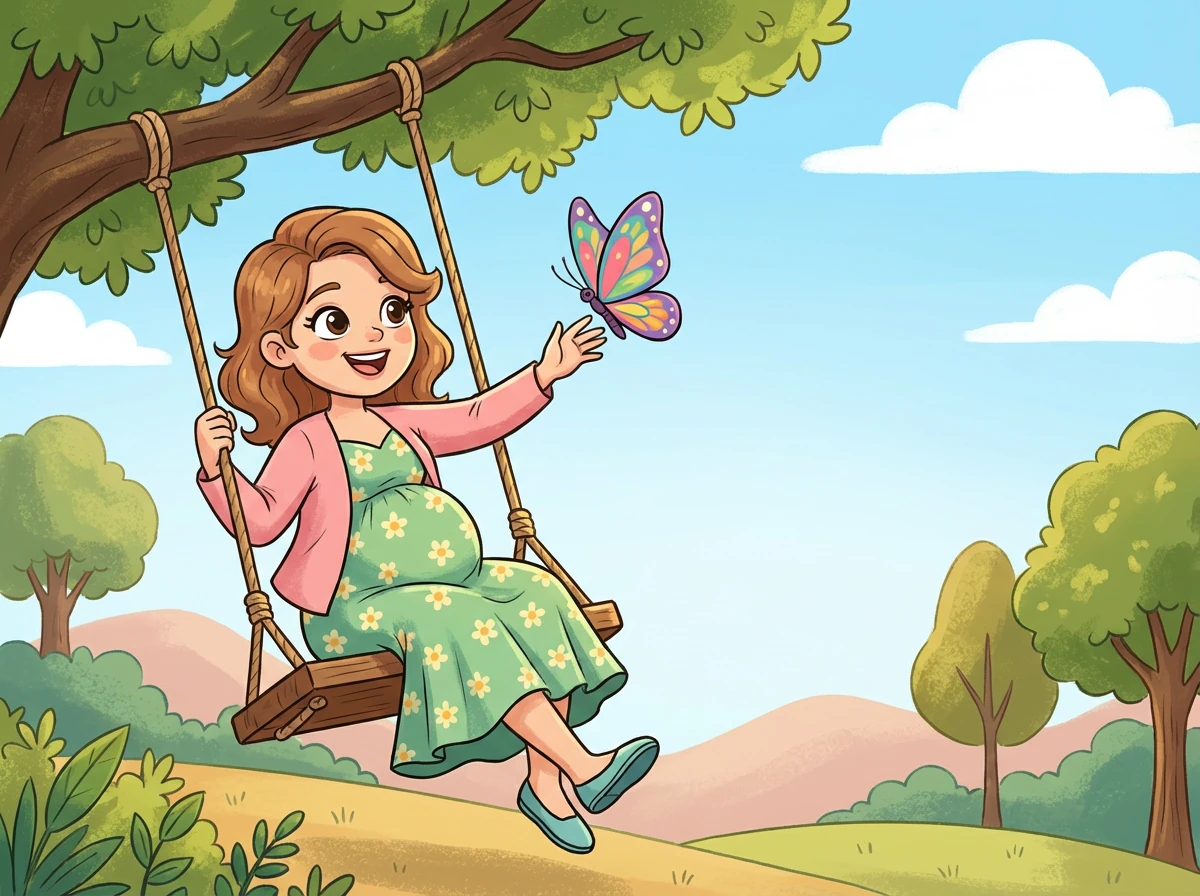 Sofia e Alessia trascorsero i mesi successivi a preparare la cameretta per il bambino, dipingendola di colori pastello.