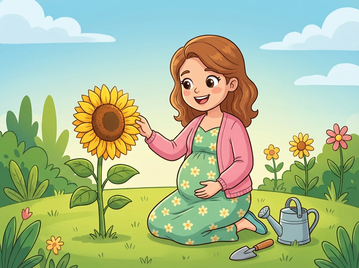 Sofia preparò tanti piccoli vestitini e copertine, cucendo con amore ogni singolo punto.