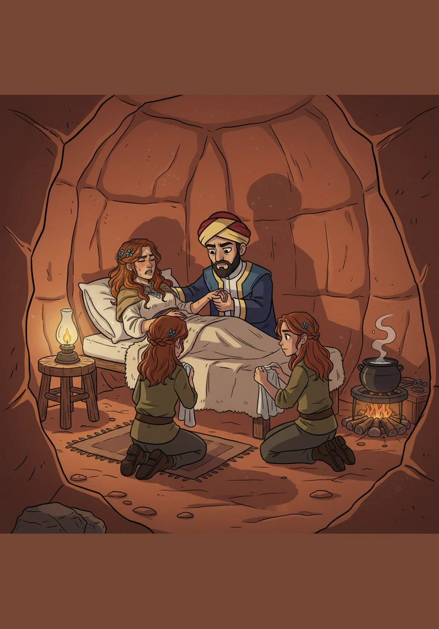 Within a cramped sandstone chamber lit by the flickering glow of an oil lamp, a child is born into the howling desert night. Though the midwife whispers blessings for a son, the child’s spirit already knows a different truth, one as ancient and unyielding as the mountains themselves.