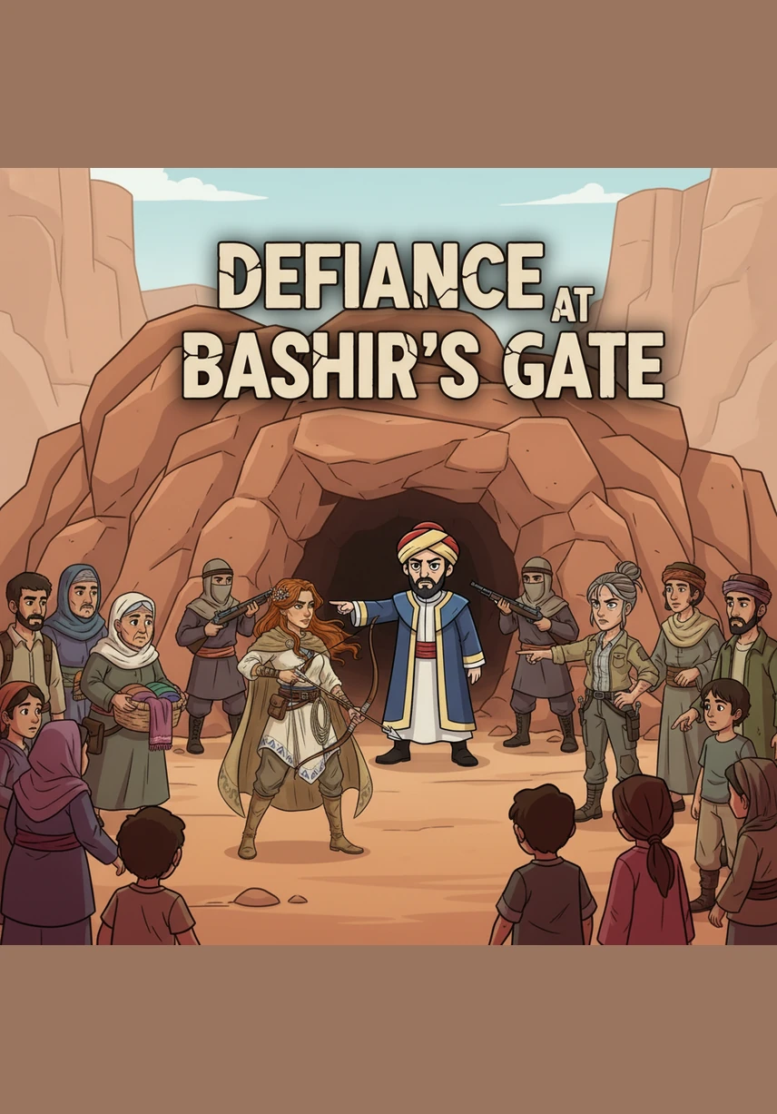 Outside the caves, the reign of Mullah Ahmad Bashir II grows colder and more restrictive, filling the dry air with the scent of fear. Patrols increase and informants lurk in every corner, turning the once-familiar tunnels into a labyrinth of suspicion and danger.