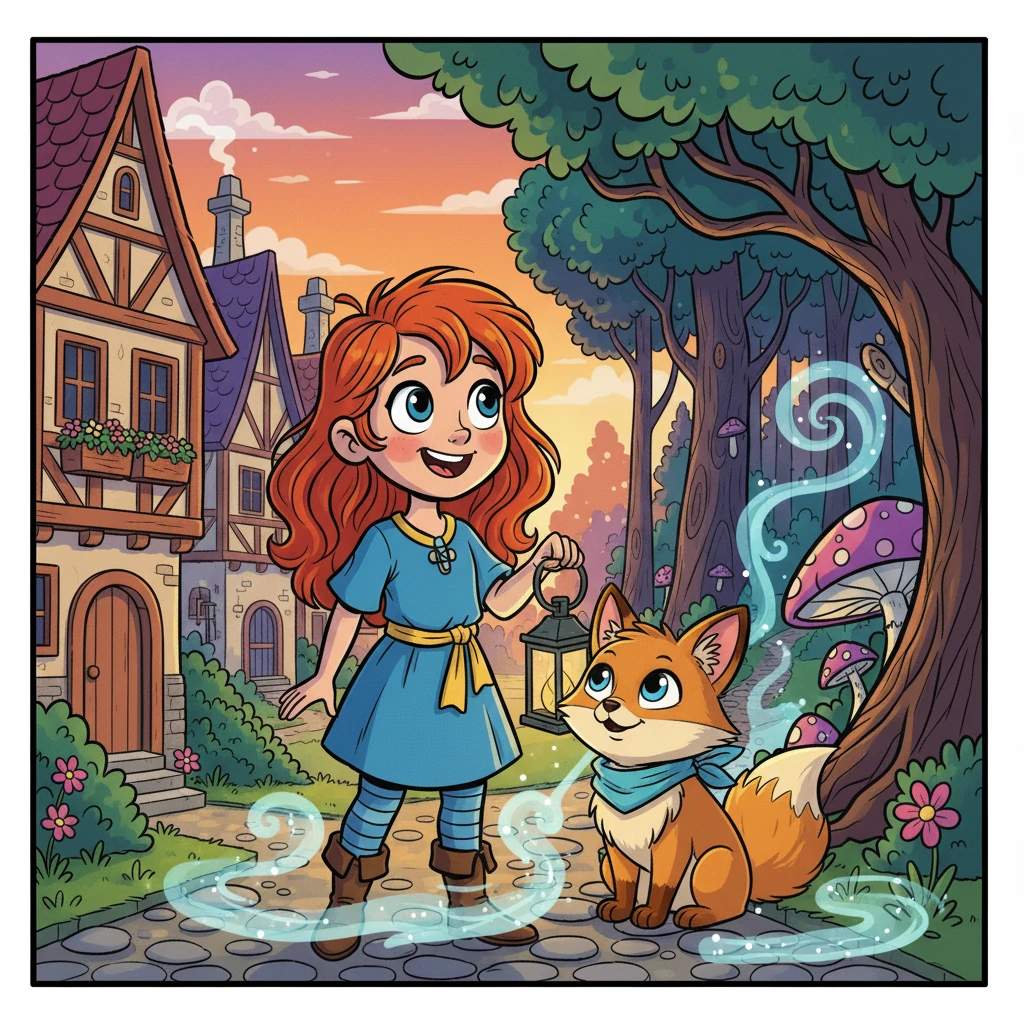 Luar agradeceu a Aurora e, a partir desse momento, se tornou seu fiel companheiro.