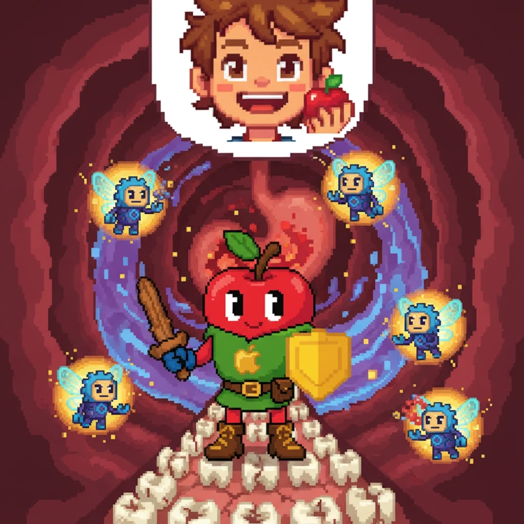 Albie's Mighty Digestive Mission - educational