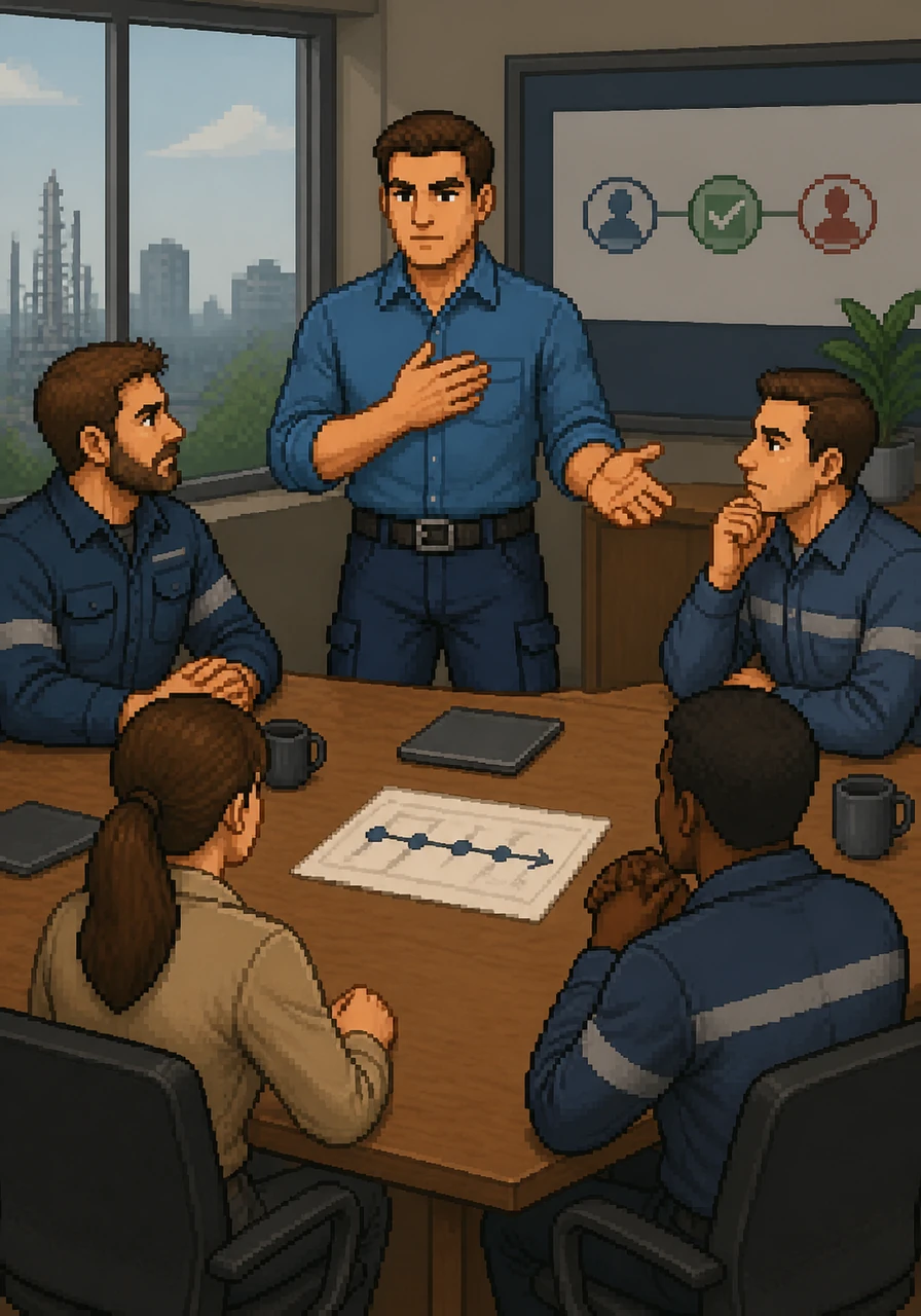 During the meeting, Thomas suggests a clear evaluation period to ensure he is the right fit for the leadership role. He shows his integrity by expressing his willingness to accept the consequences if the match isn't perfect.