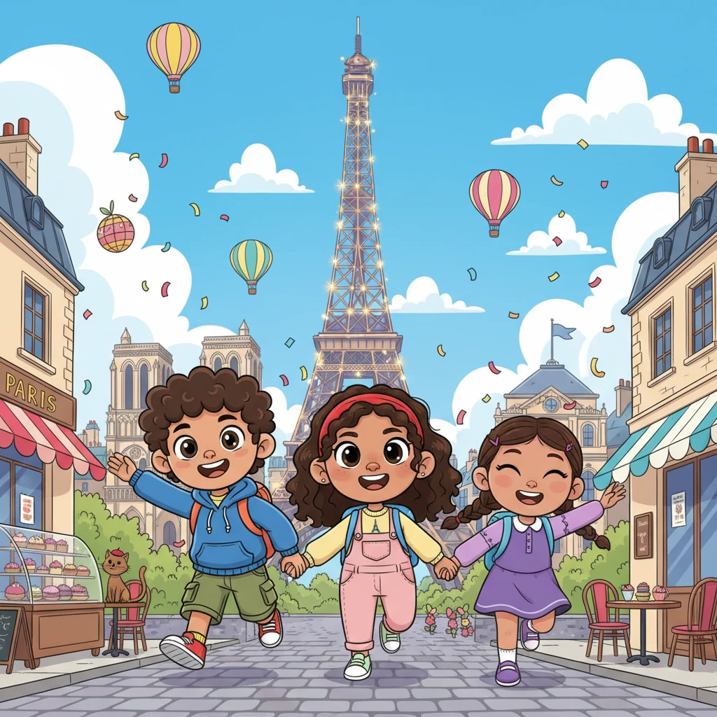 Mia's Parisian Adventure - Travel journals