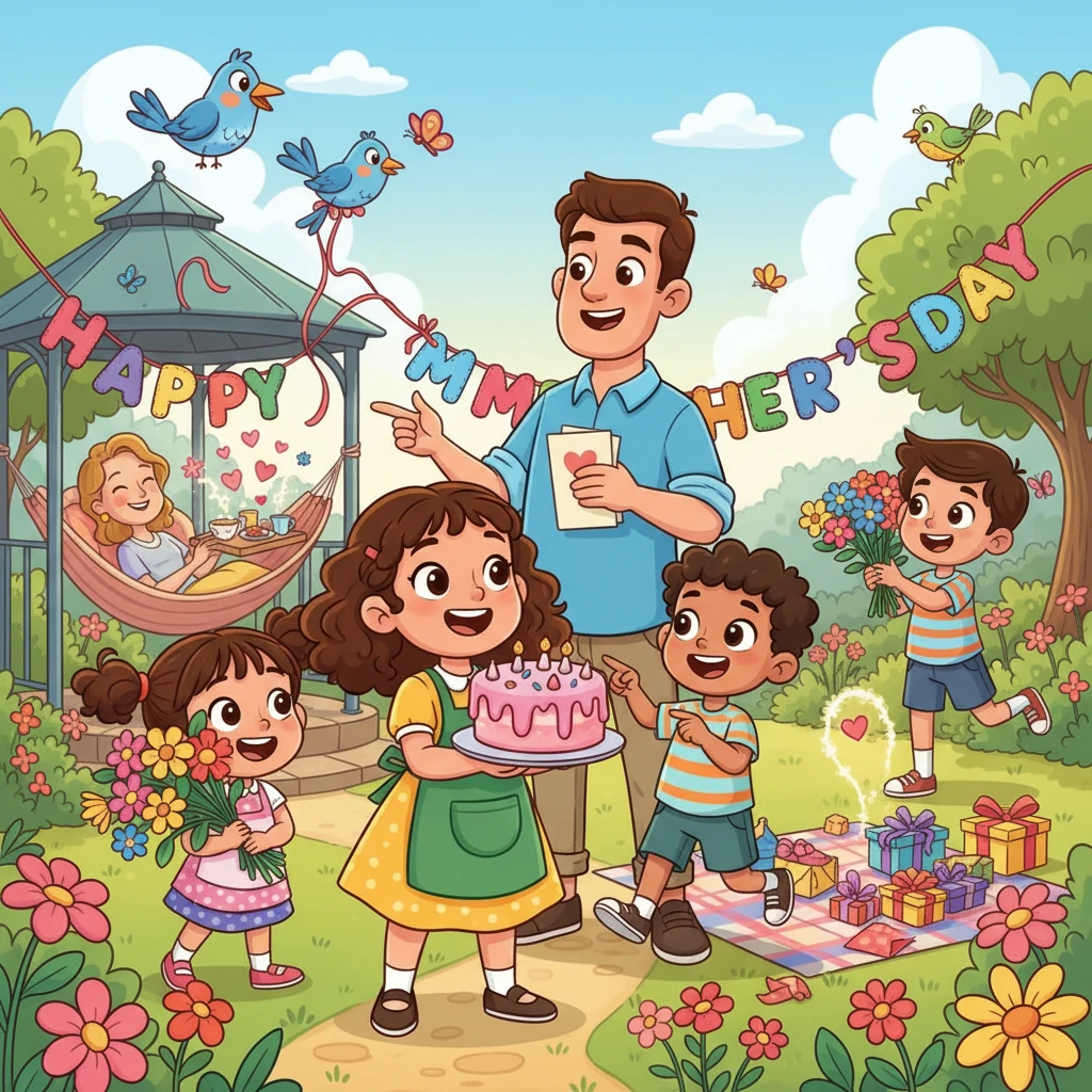 Lily's Big Mother's Day Surprise! - family