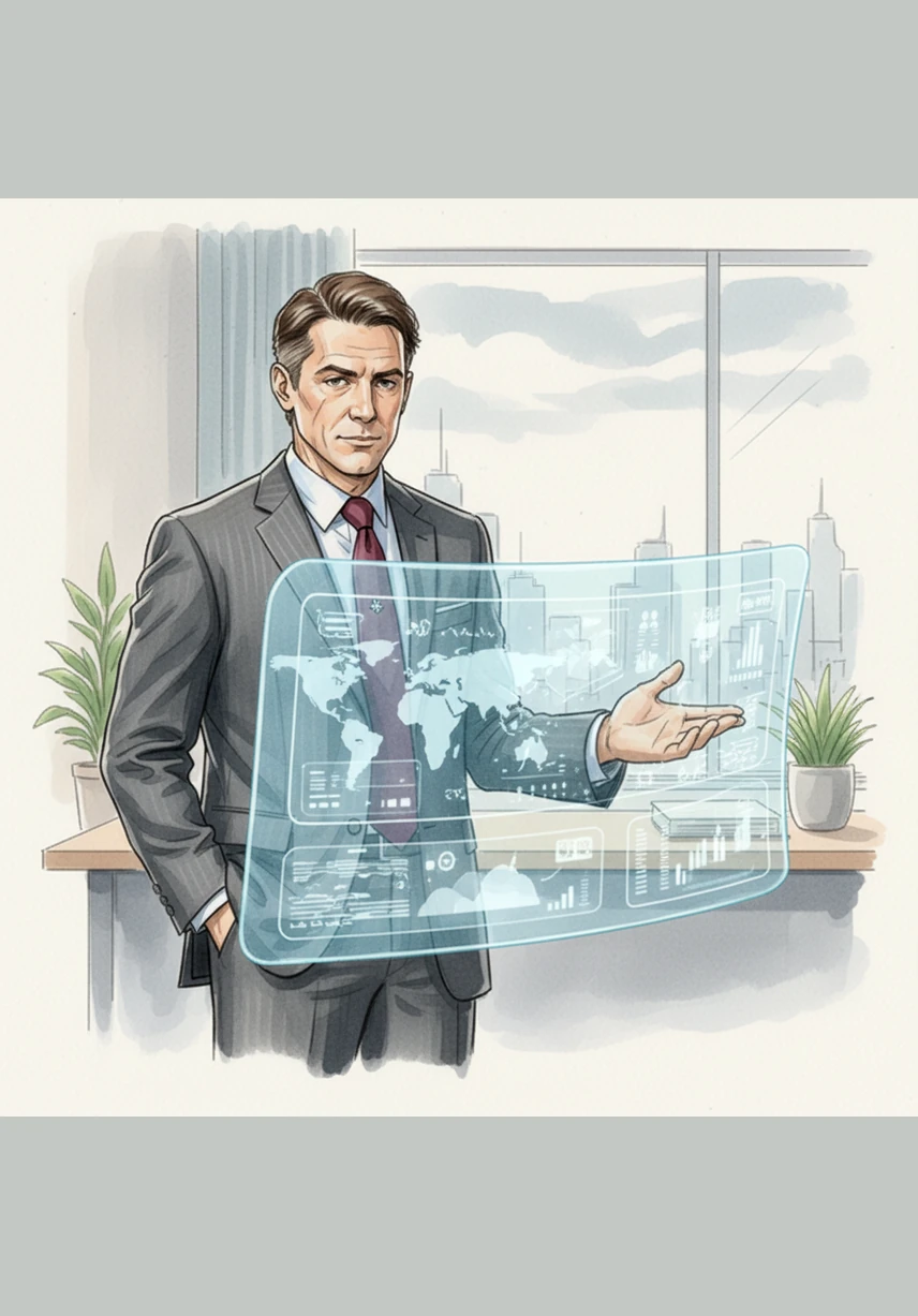 To empower the brand owners, he designs a sleek admin dashboard that mirrors the site's modern aesthetic. It is a command center of glass and soft shadows, making the management of a global empire feel as simple as a touch.