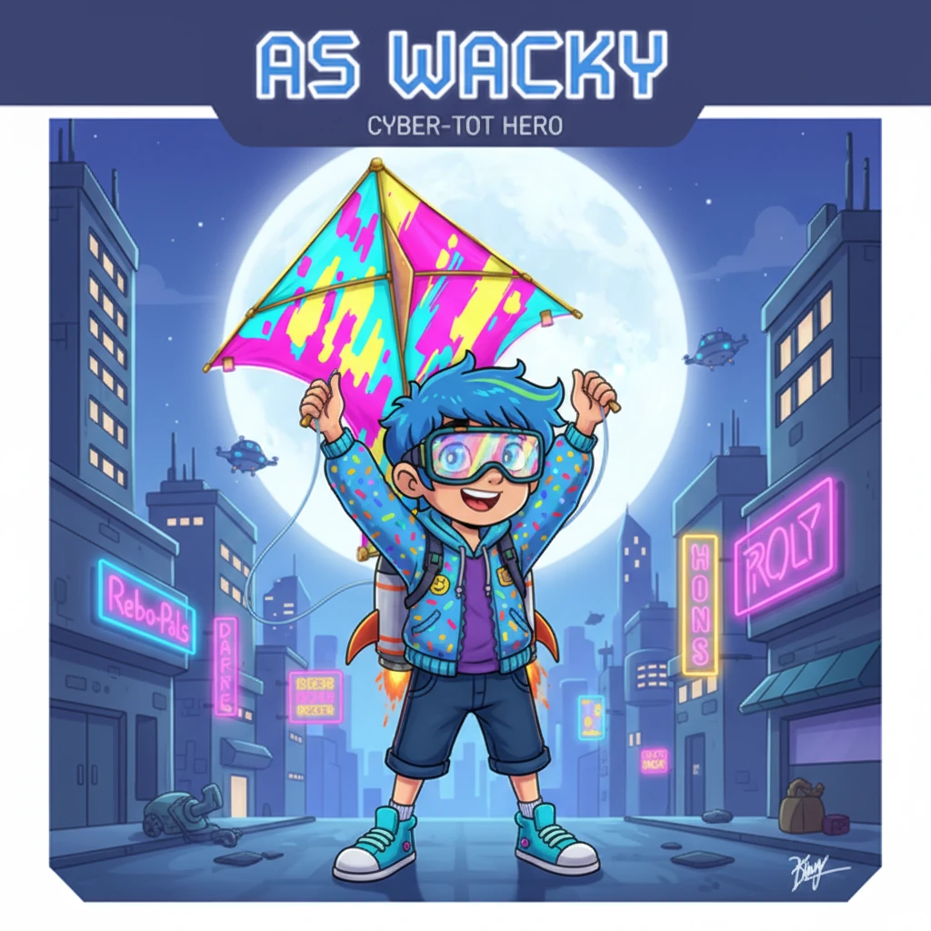 Wacky and the Magical Kite Adventure - 家庭故事