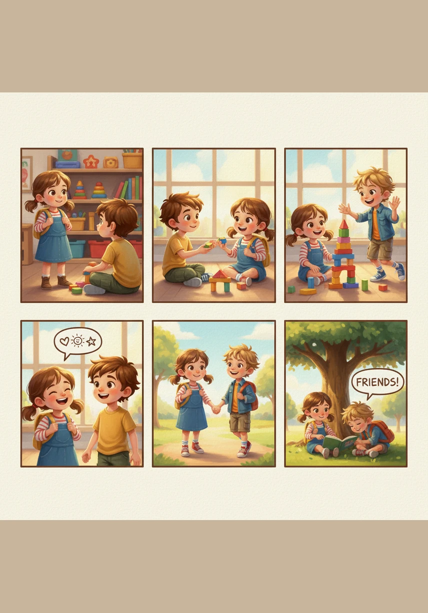 Instead of giving up, the three friends decided to try a new strategy to make the tent even stronger. They tied double knots in the ropes and pushed the poles deeper into the soft, cool earth.