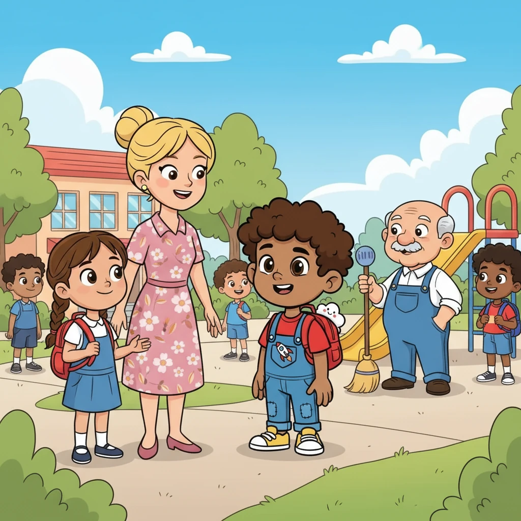 Ben, a clever boy, suggested they question everyone who was near the slide. They interviewed classmates, teachers, and even the school janitor. The trio followed leads, their determination growing with each new piece of information.