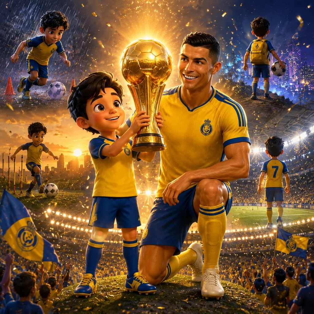 ريان وحلم الكأس الذهبي - Growth stories