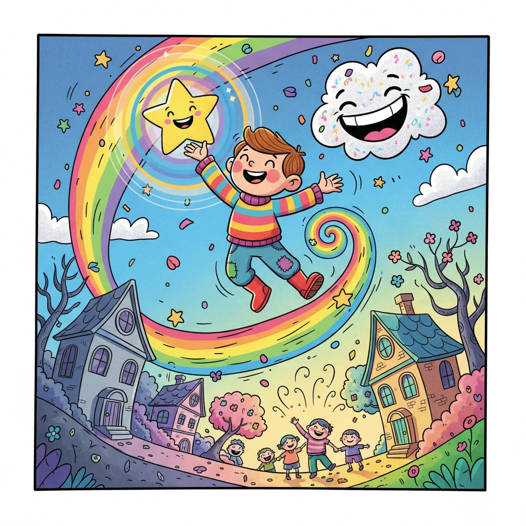 Pip and the Giggles of Gloomville - Adventure stories