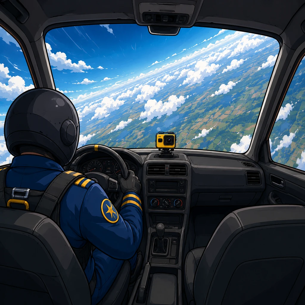 Solo Skydive: The Empty Car Adventure